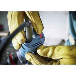 Factory Reconditioned Bosch 120V 13 Amp 5 in. Corded Angle Grinder with Brake and No Lock-On Paddle Switch