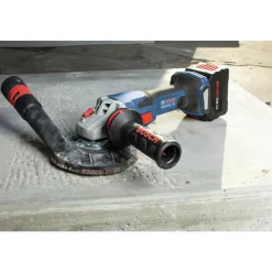Factory Reconditioned Bosch 18V PROFACTOR Brushless Connected-Ready Lithium-Ion 5 in. - 6 in. Cordless Angle Grinder Kit with Slide Switch (8 Ah)