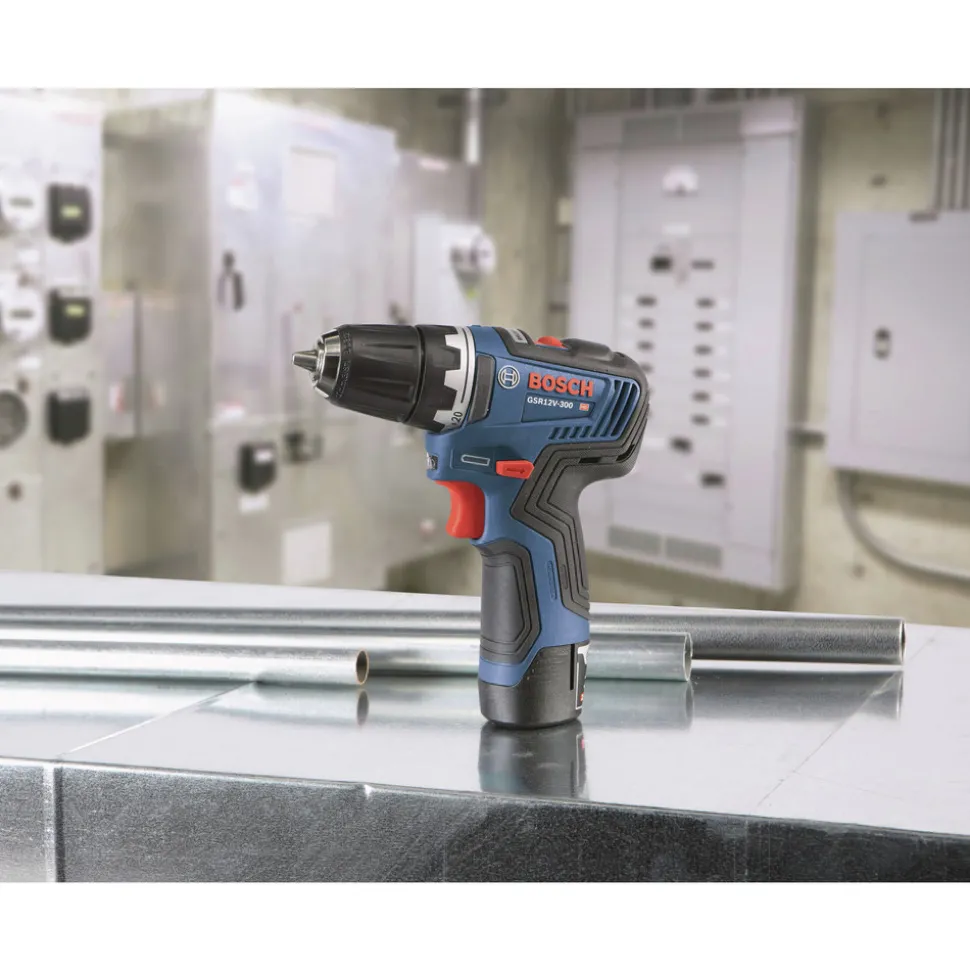 Factory Reconditioned Bosch 12V Max Brushless Lithium-Ion 3/8 in. Cordless Drill Driver/1/4 in. Hex impact Driver Combo Kit with 2 Batteries (2 Ah)