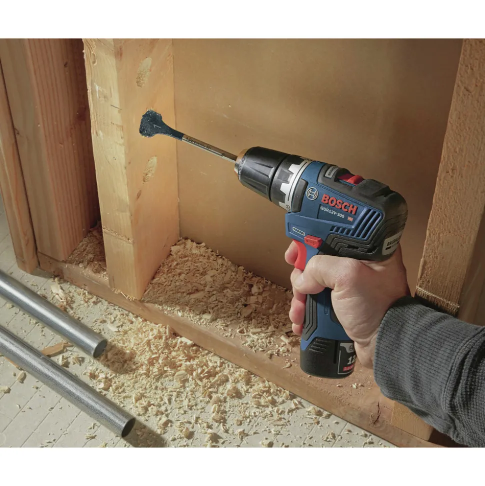 Factory Reconditioned Bosch 12V Max Brushless Lithium-Ion 3/8 in. Cordless Drill Driver/1/4 in. Hex impact Driver Combo Kit with 2 Batteries (2 Ah)