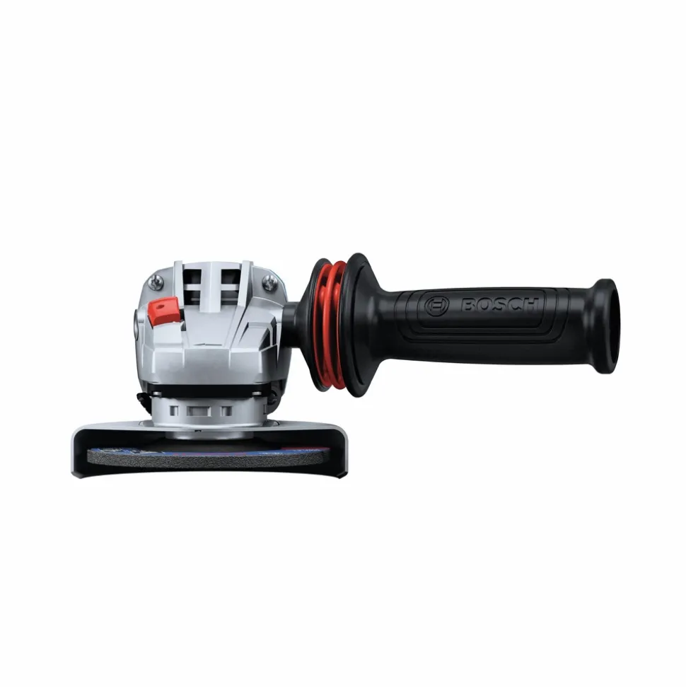 Factory Reconditioned Bosch 120V 10 Amp 4-1/2 in. Corded Ergonomic Angle Grinder with Lock-On Switch