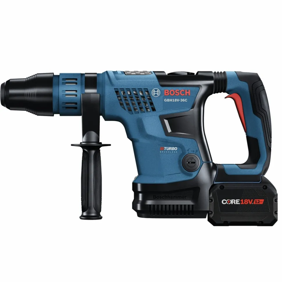 Factory Reconditioned Bosch 18V PROFACTOR Brushless Lithium-Ion 1-9/16 in. Cordless Connected-Ready Rotary Hammer Kit (12 Ah)