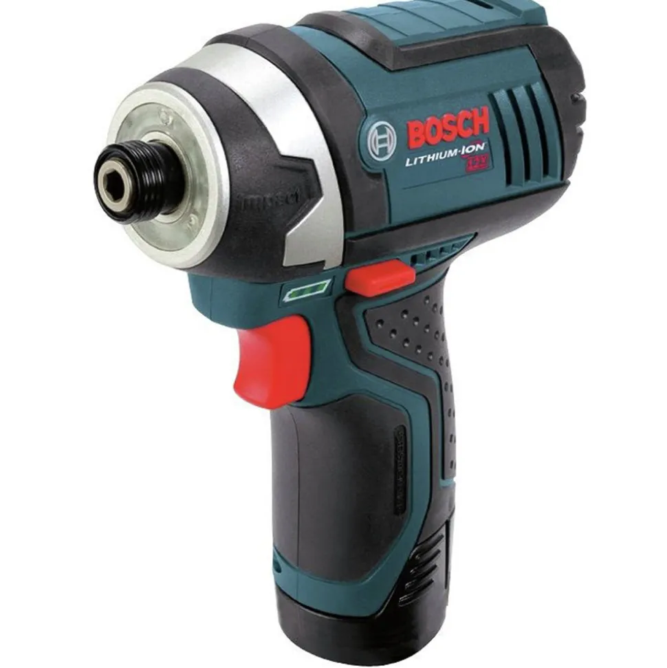 Factory Reconditioned Bosch 12V Max Lithium-Ion 3/8 in. Cordless Drill/Driver and Impact Driver Combo Kit (2 Ah)