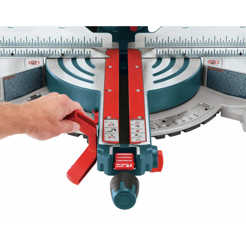 Factory Reconditioned Bosch 12 in. Dual-Bevel Glide Miter Saw