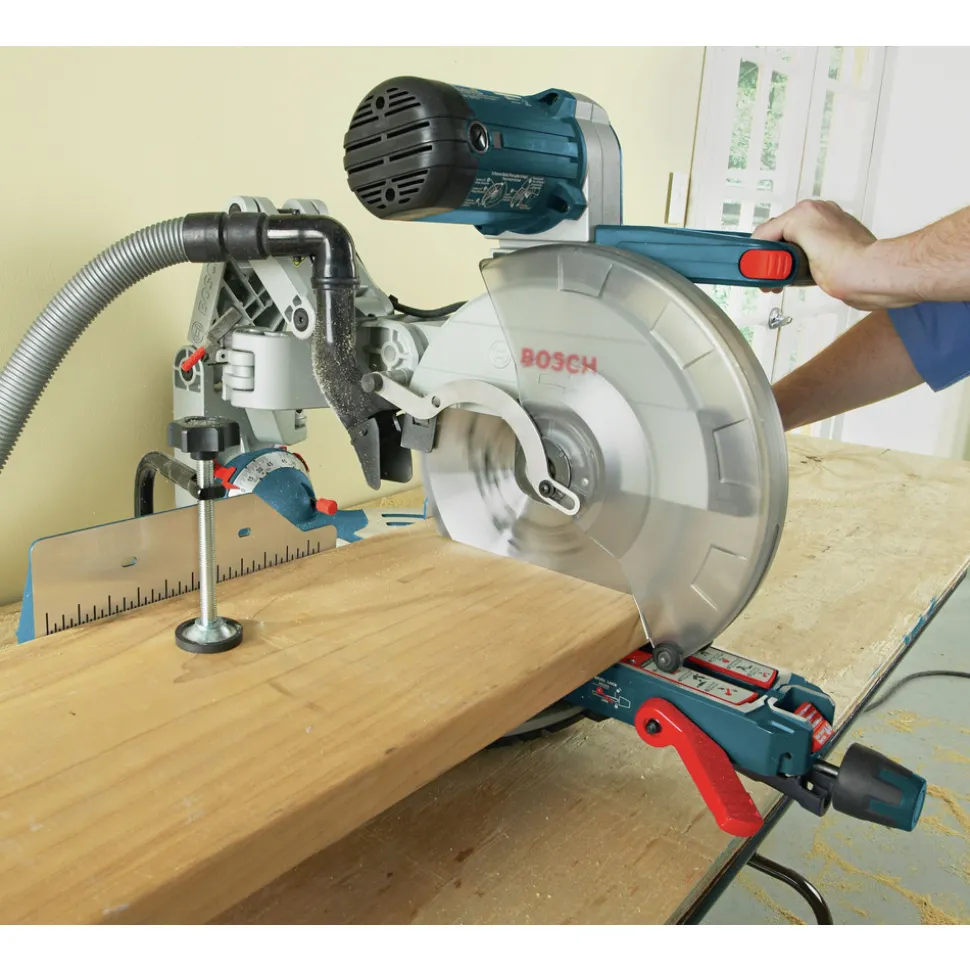 Factory Reconditioned Bosch 12 in. Dual-Bevel Glide Miter Saw