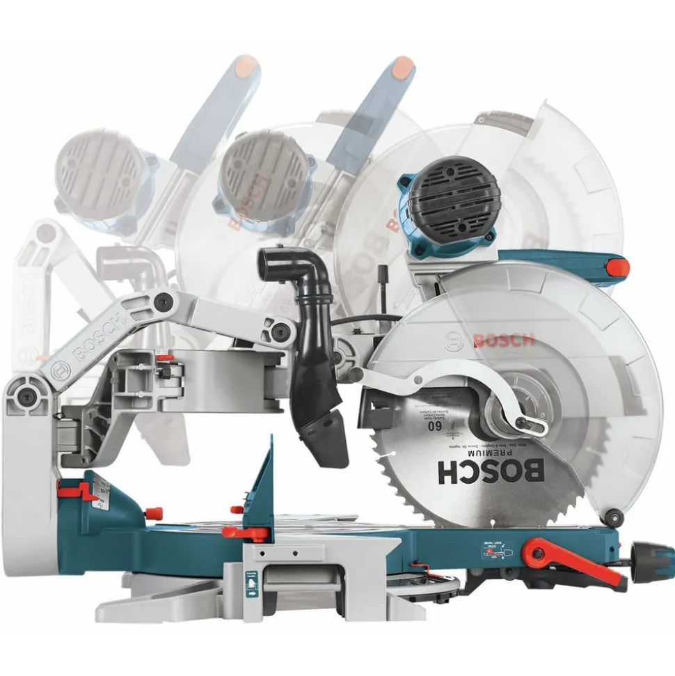 Factory Reconditioned Bosch 12 in. Dual-Bevel Glide Miter Saw