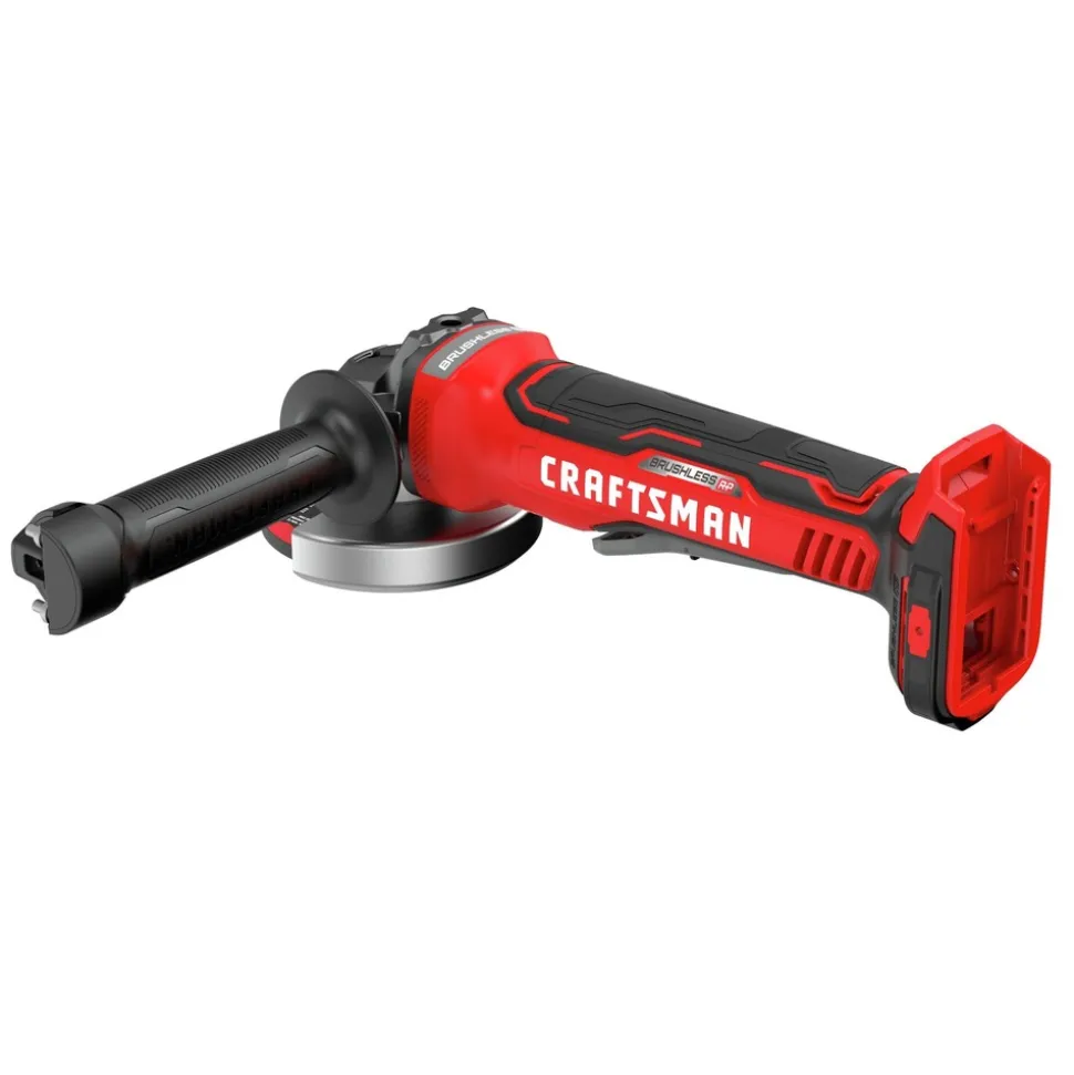 Factory Reconditioned Craftsman V20 BRUSHLESS RP Lithium-Ion 4-1/2 in. Cordless Small Angle Grinder (Tool Only)