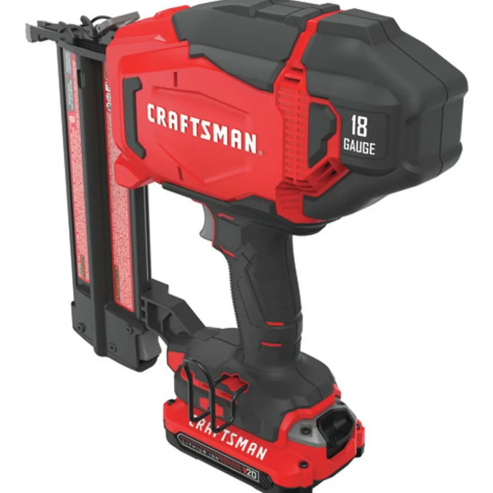 Factory Reconditioned Craftsman 20V Lithium-Ion 18 Gauge Cordless Brad Nailer Kit (1.5 Ah)