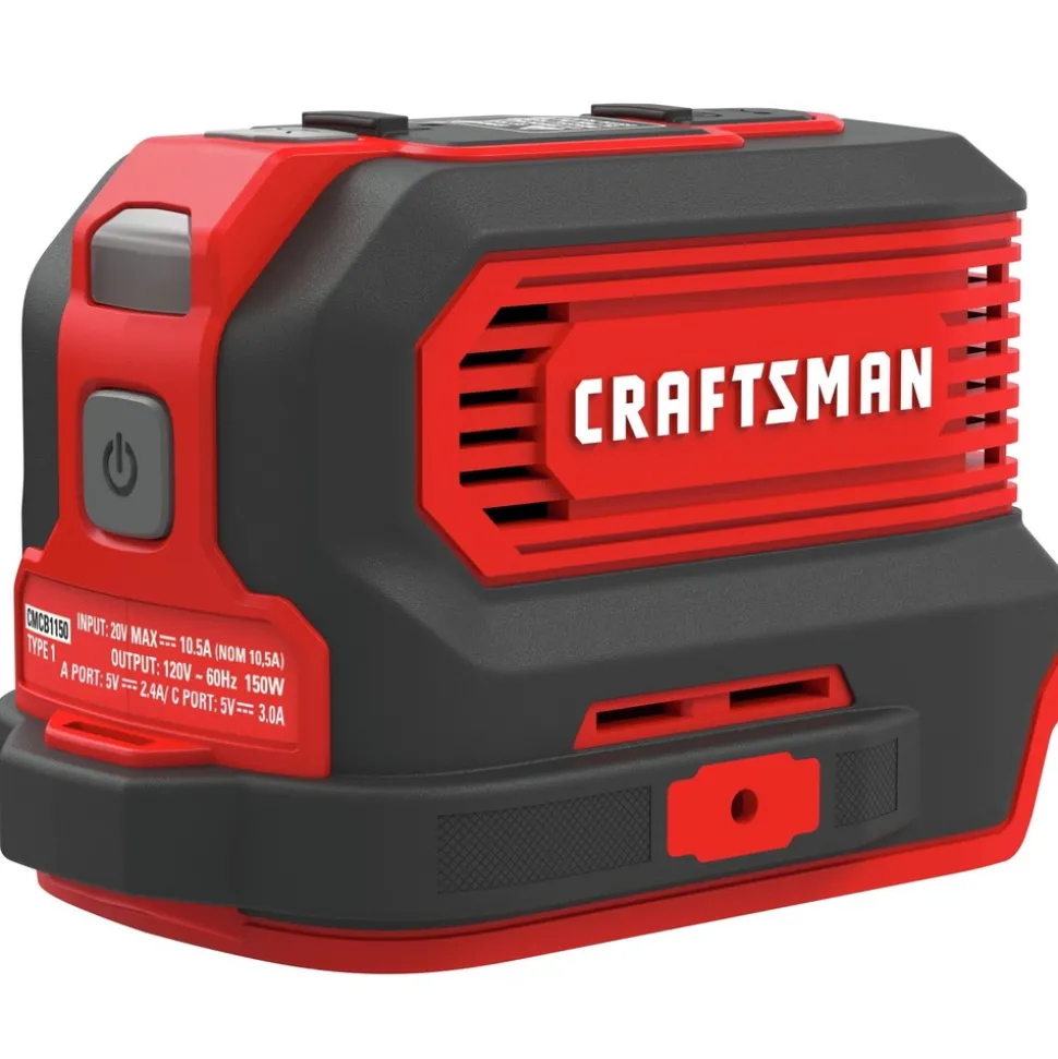 Factory Reconditioned Craftsman V20 150W Power Inverter (Tool Only)