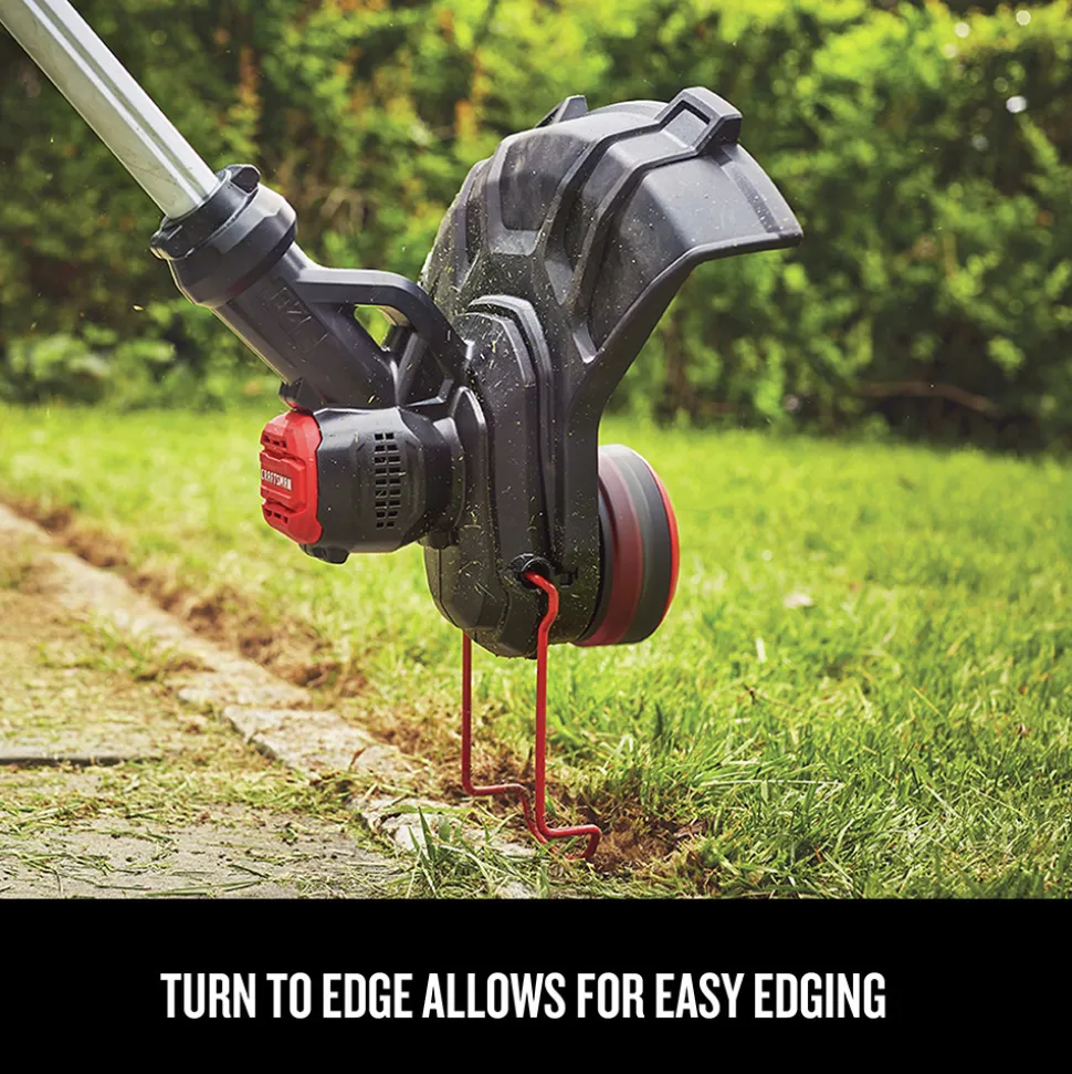 Factory Reconditioned Craftsman 20V WEEDWACKER Automatic Feed Lithium-Ion 13 in. Cordless String Trimmer/Edger Kit (2 Ah)