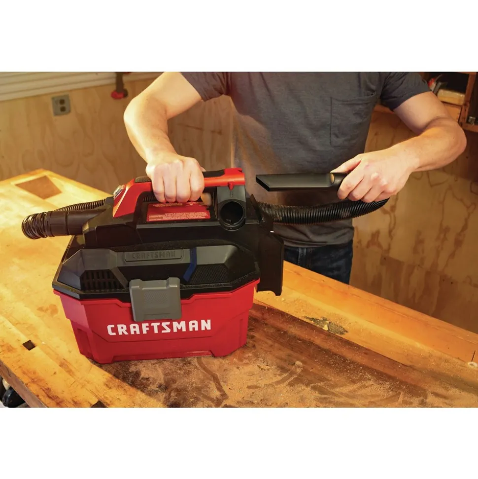 Factory Reconditioned Craftsman V20 Lithium-Ion Cordless 2 gal. Wet Dry Vac (Tool Only)