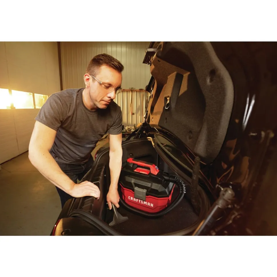 Factory Reconditioned Craftsman V20 Lithium-Ion Cordless 2 gal. Wet Dry Vac (Tool Only)