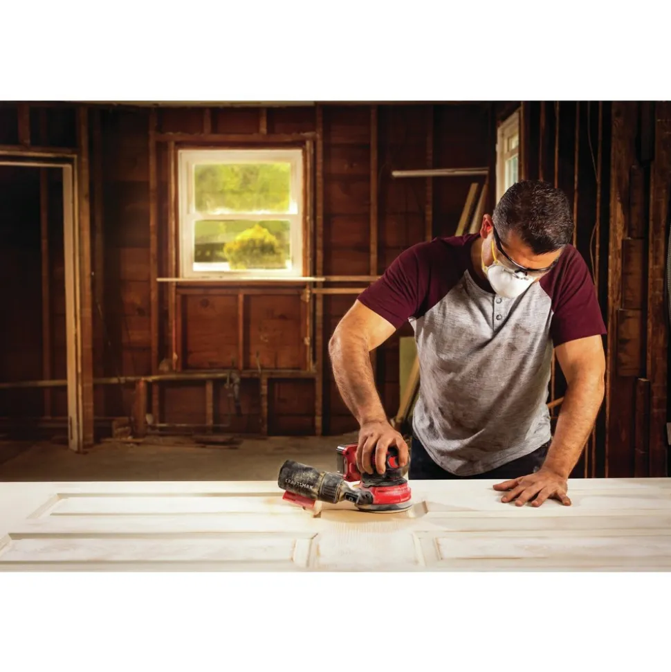 Factory Reconditioned Craftsman V20 Lithium-Ion Cordless Random Orbit Sander (Tool Only)