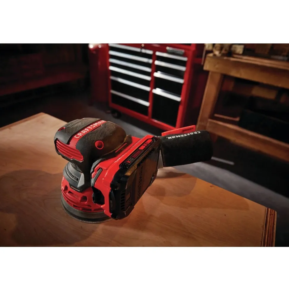 Factory Reconditioned Craftsman V20 Lithium-Ion Cordless Random Orbit Sander (Tool Only)