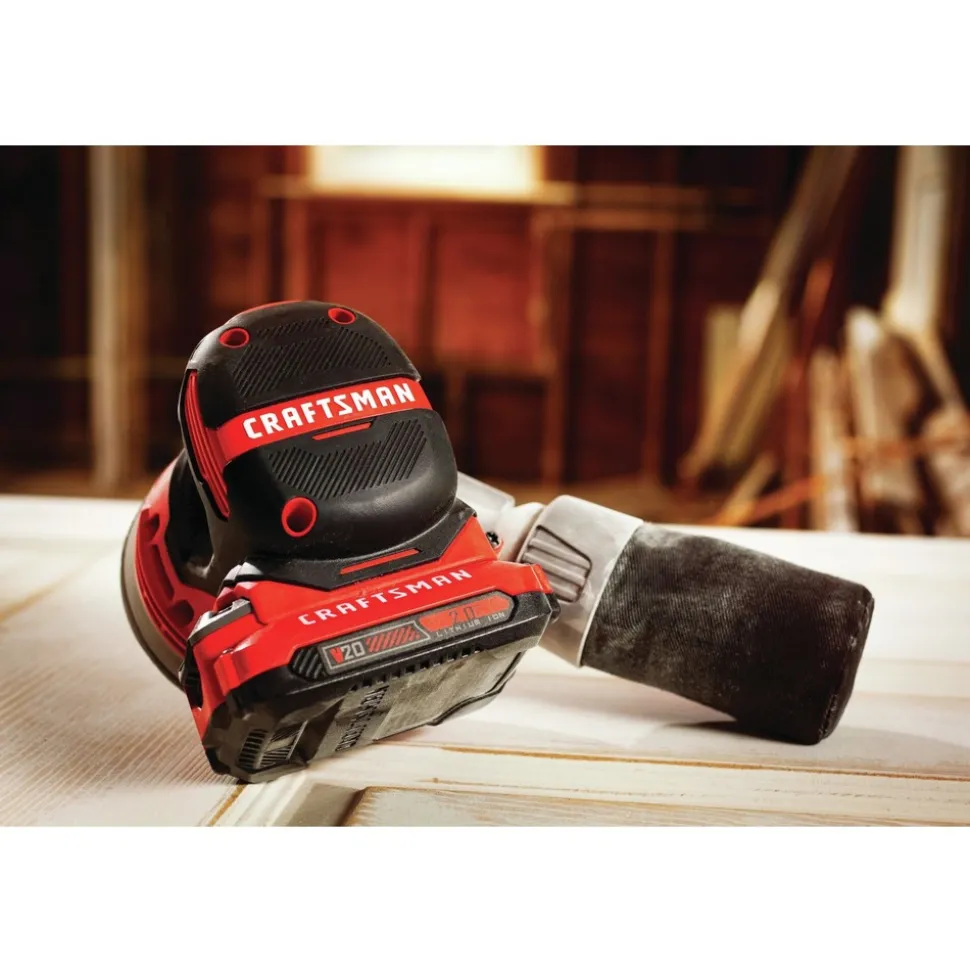 Factory Reconditioned Craftsman V20 Lithium-Ion Cordless Random Orbit Sander (Tool Only)