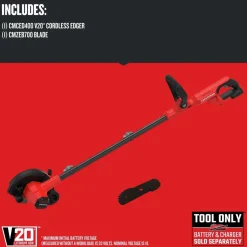 Factory Reconditioned Craftsman V20 Brushed Lithium-Ion Cordless Edger (Tool Only)