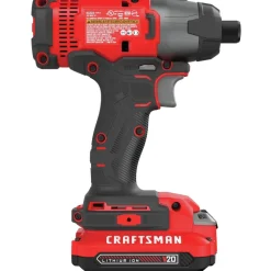 Factory Reconditioned Craftsman V20 Brushed Lithium-Ion 1/4 in. Cordless Impact Driver Kit (1.5 Ah)
