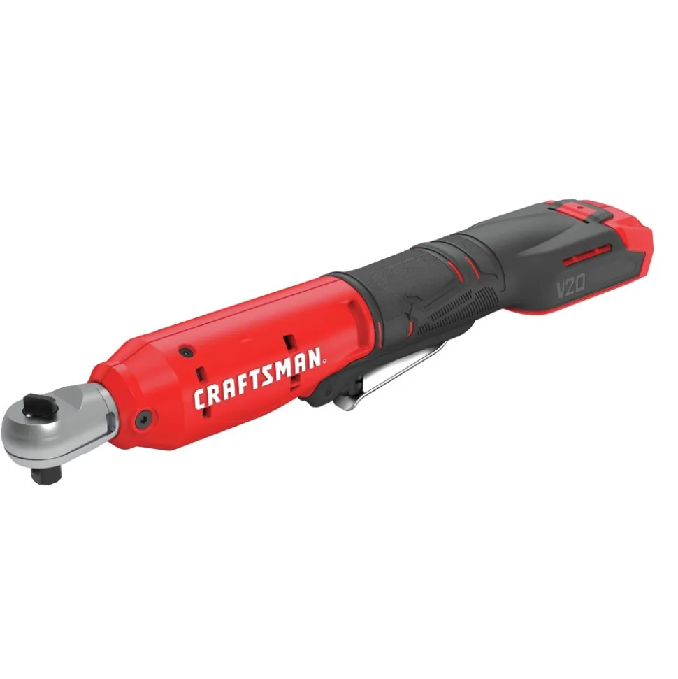 Factory Reconditioned Craftsman V20 Brushed Lithium-Ion 3/8 in. Cordless Drive Ratchet (Tool Only)