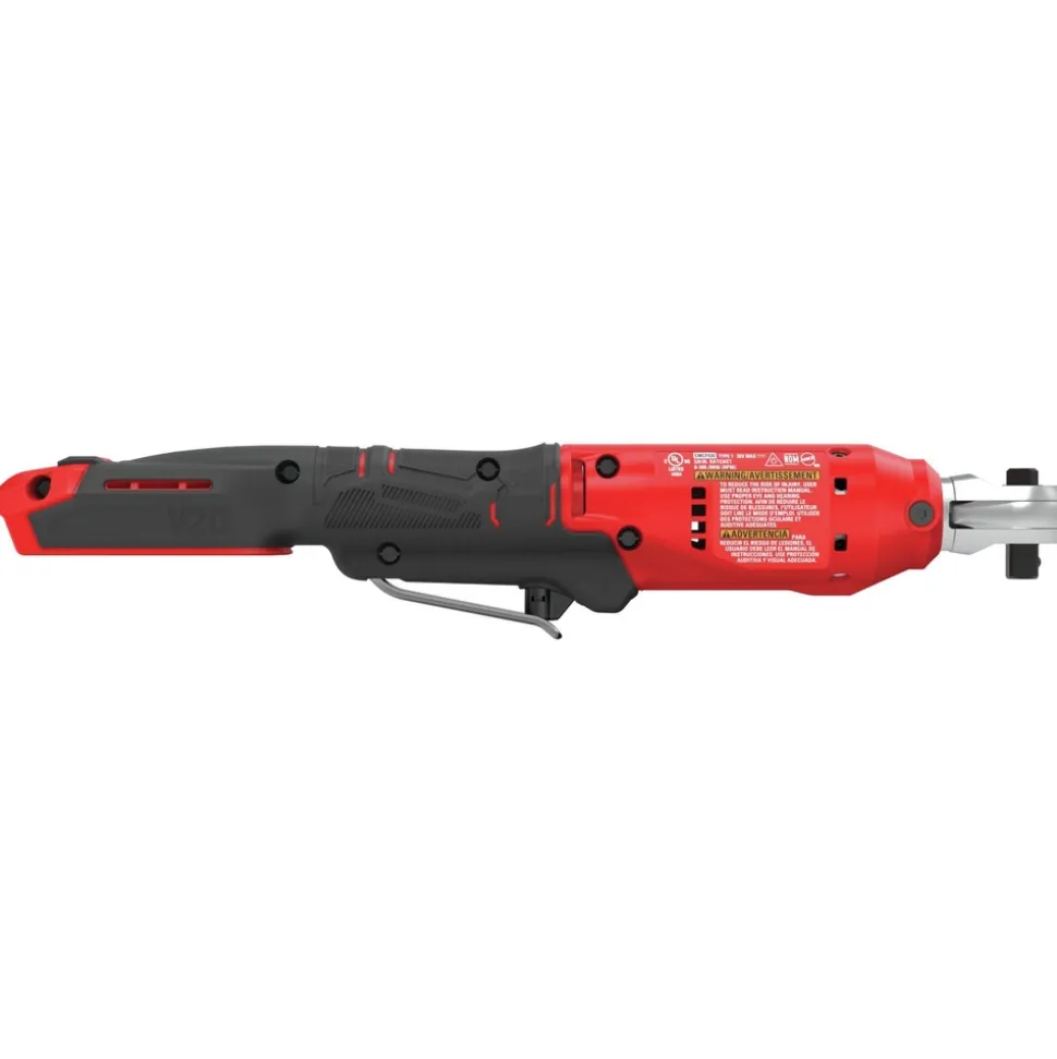 Factory Reconditioned Craftsman V20 Brushed Lithium-Ion 3/8 in. Cordless Drive Ratchet (Tool Only)