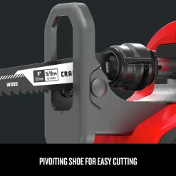 Factory Reconditioned Craftsman 20V Compact Lithium-Ion 1 in. Cordless Reciprocating Saw (Tool Only)