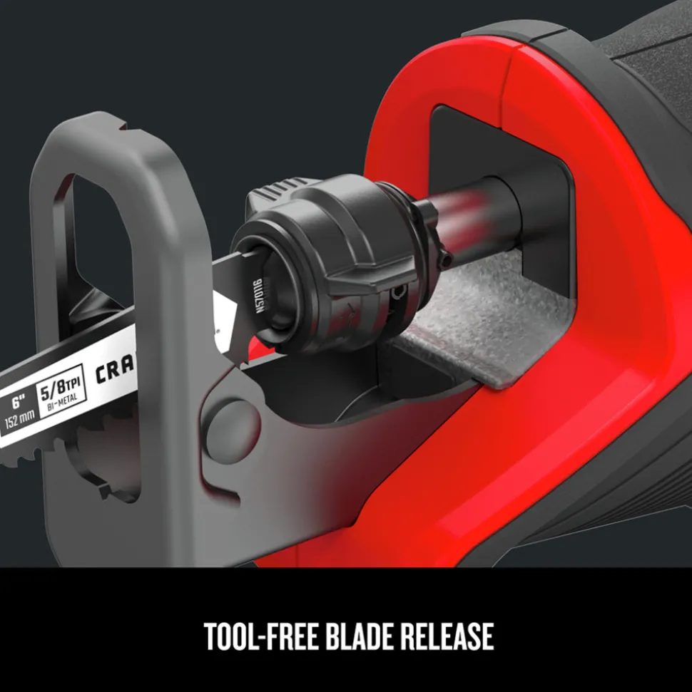 Factory Reconditioned Craftsman 20V Compact Lithium-Ion 1 in. Cordless Reciprocating Saw (Tool Only)