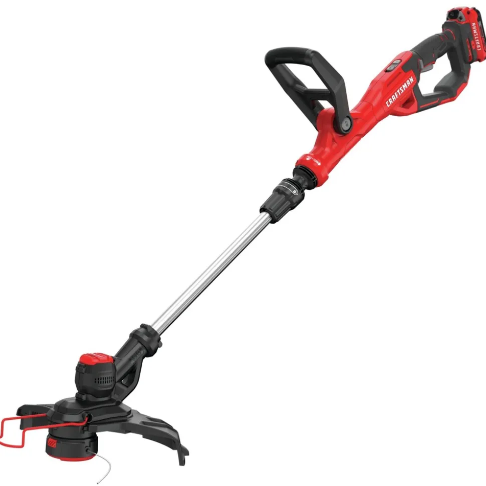 Factory Reconditioned Craftsman V20 WEEDWACKER Brushed Lithium-Ion 13 in. Cordless String Trimmer and Axial Blower Combo Kit (2 Ah)