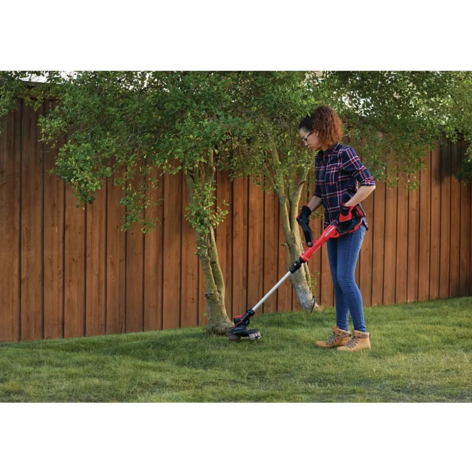 Factory Reconditioned Craftsman V20 WEEDWACKER Brushed Lithium-Ion 13 in. Cordless String Trimmer and Axial Blower Combo Kit (2 Ah)