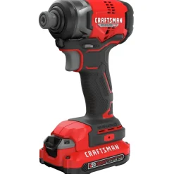 Factory Reconditioned Craftsman V20 BRUSHLESS RP Lithium-Ion 1/4 in. Cordless Impact Driver Kit (1.5 Ah)