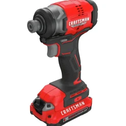 Factory Reconditioned Craftsman V20 BRUSHLESS RP Lithium-Ion 1/4 in. Cordless Impact Driver Kit (1.5 Ah)