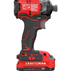 Factory Reconditioned Craftsman V20 BRUSHLESS RP Lithium-Ion 1/4 in. Cordless Impact Driver Kit (1.5 Ah)