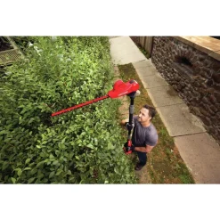 Factory Reconditioned Craftsman V20 Lithium-Ion 18 in. Cordless Pole Hedge Trimmer Kit (2 Ah)