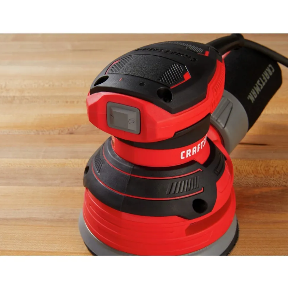 Factory Reconditioned Craftsman 3 Amp 5 in. Corded Random Orbit Sander