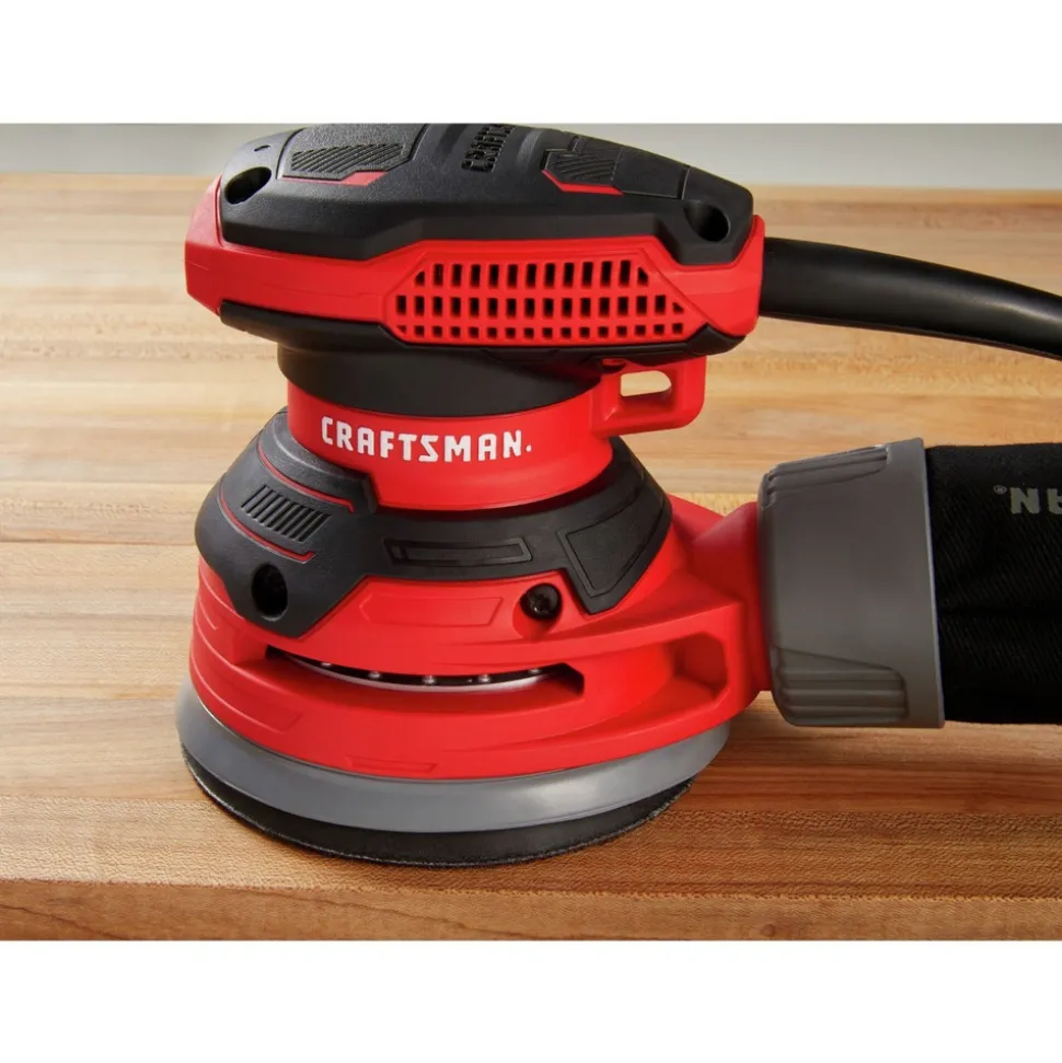 Factory Reconditioned Craftsman 3 Amp 5 in. Corded Random Orbit Sander