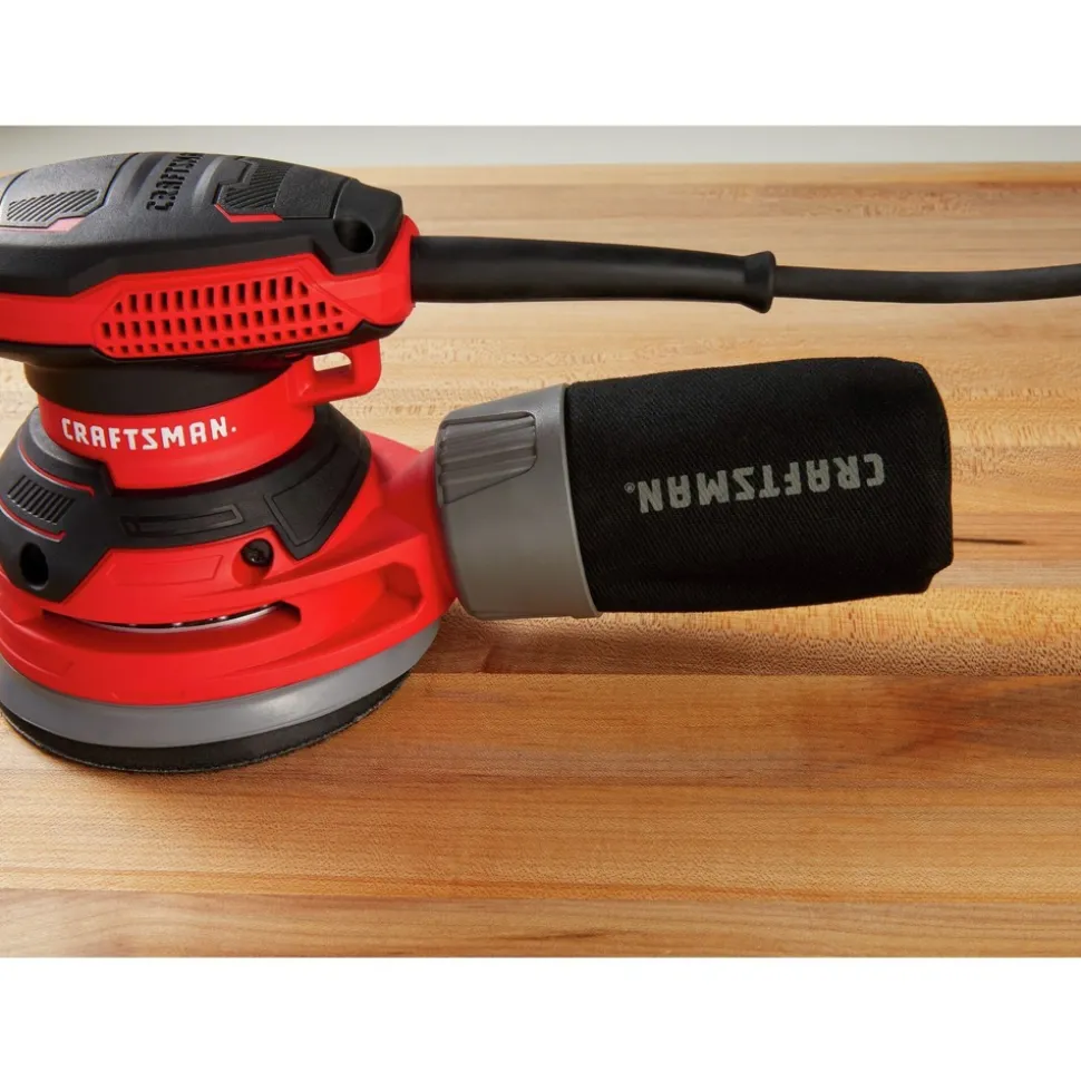 Factory Reconditioned Craftsman 3 Amp 5 in. Corded Random Orbit Sander