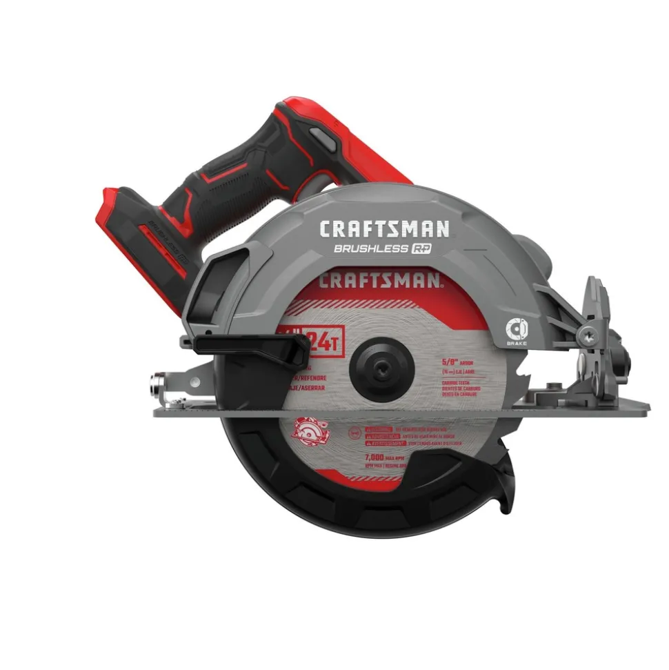 Factory Reconditioned Craftsman V20 Brushless RP Lithium-Ion Cordless 7-1/4 in. Circular Saw (Tool Only)