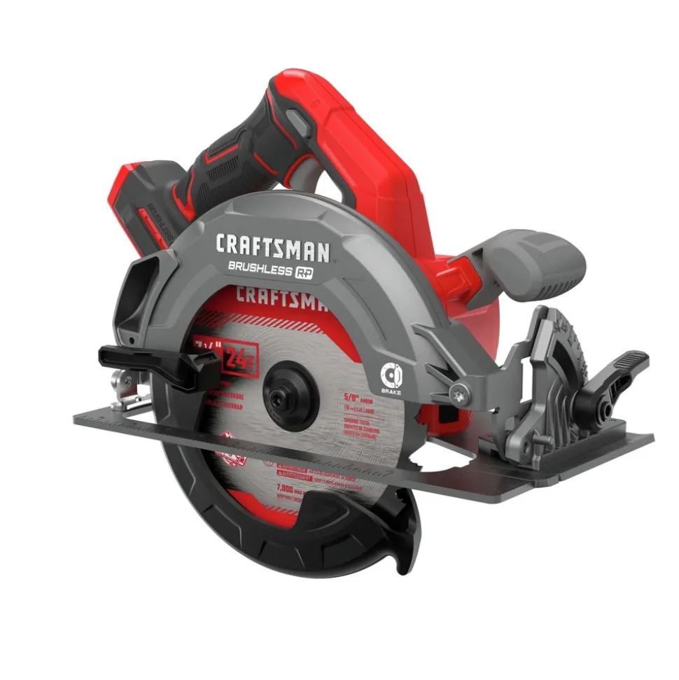 Factory Reconditioned Craftsman V20 Brushless RP Lithium-Ion Cordless 7-1/4 in. Circular Saw (Tool Only)