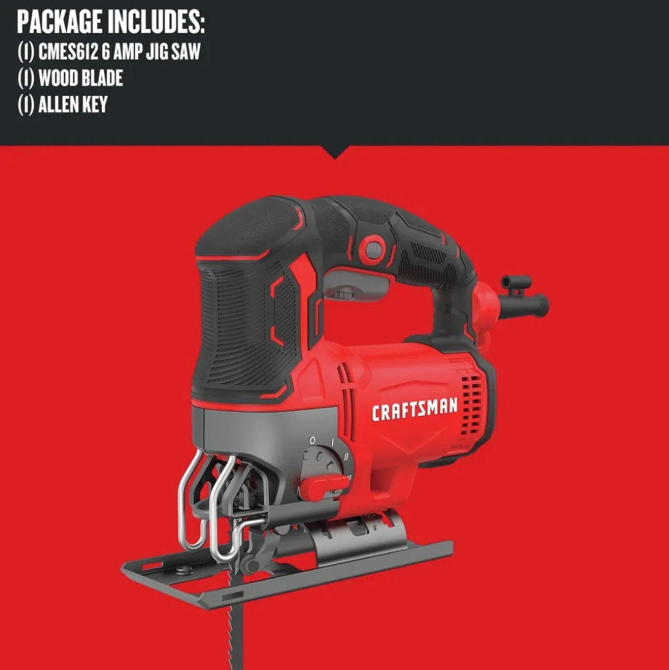 Factory Reconditioned Craftsman 6 Amp Variable Speed Corded Jig Saw