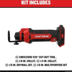 Factory Reconditioned Craftsman V20 Lithium-Ion Cordless Drywall Cut-Out Tool (Tool Only)