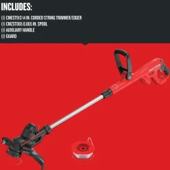 Factory Reconditioned Craftsman 6.5 Amp 14 in. Corded WEEDWACKER String Trimmer