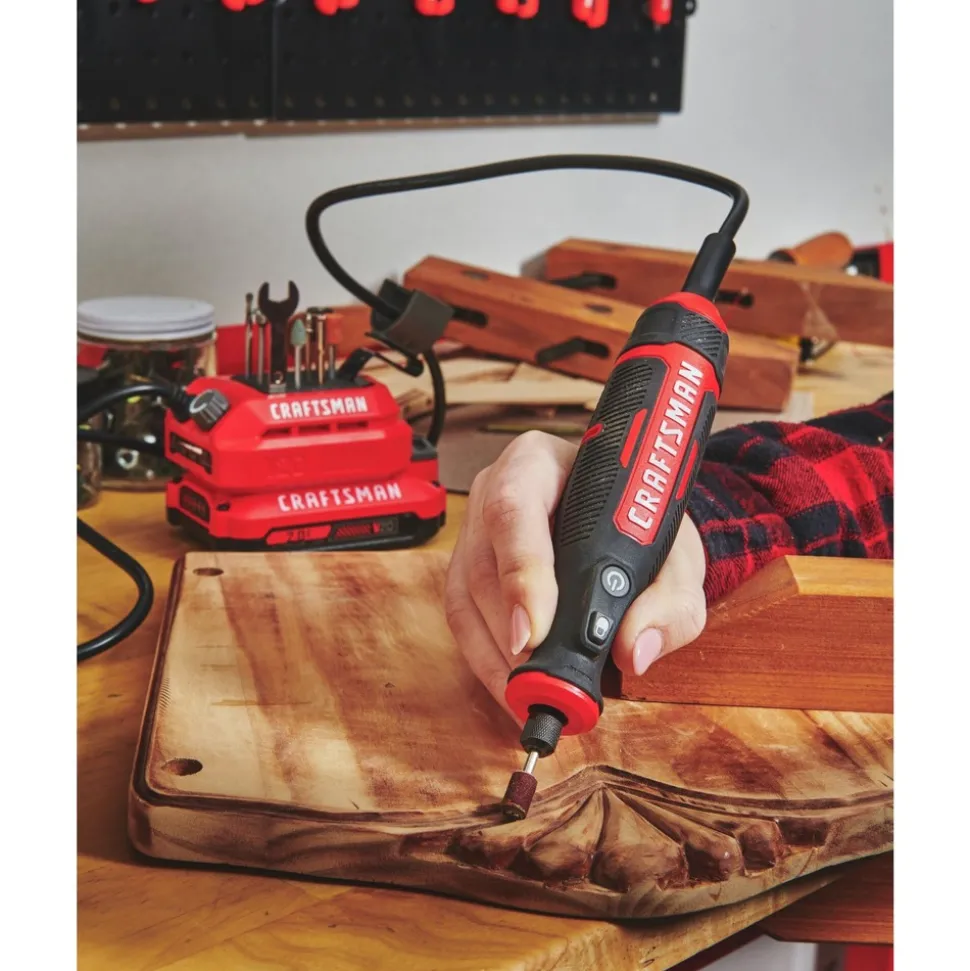 Factory Reconditioned Craftsman V20 Lithium-Ion Cordless Rotary Tool (Tool Only)