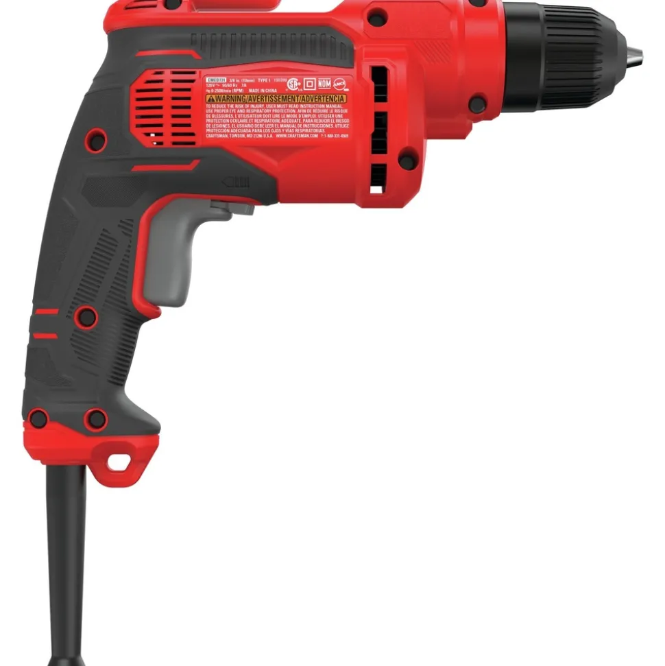 Factory Reconditioned Craftsman 7 Amp 3/8 in. Corded Drill/Driver