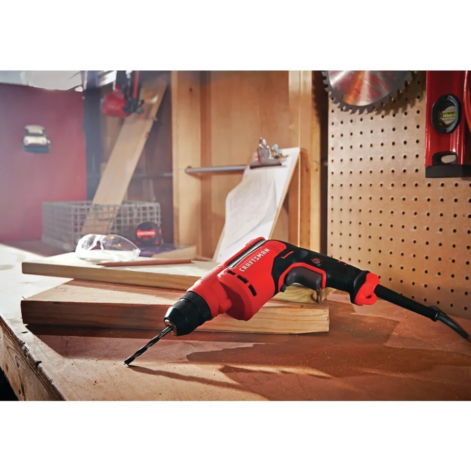 Factory Reconditioned Craftsman 7 Amp 3/8 in. Corded Drill/Driver