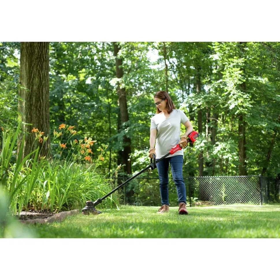 Factory Reconditioned Craftsman V20 Lithium-Ion Cordless String Trimmer and Blower Combo Kit (5 Ah)