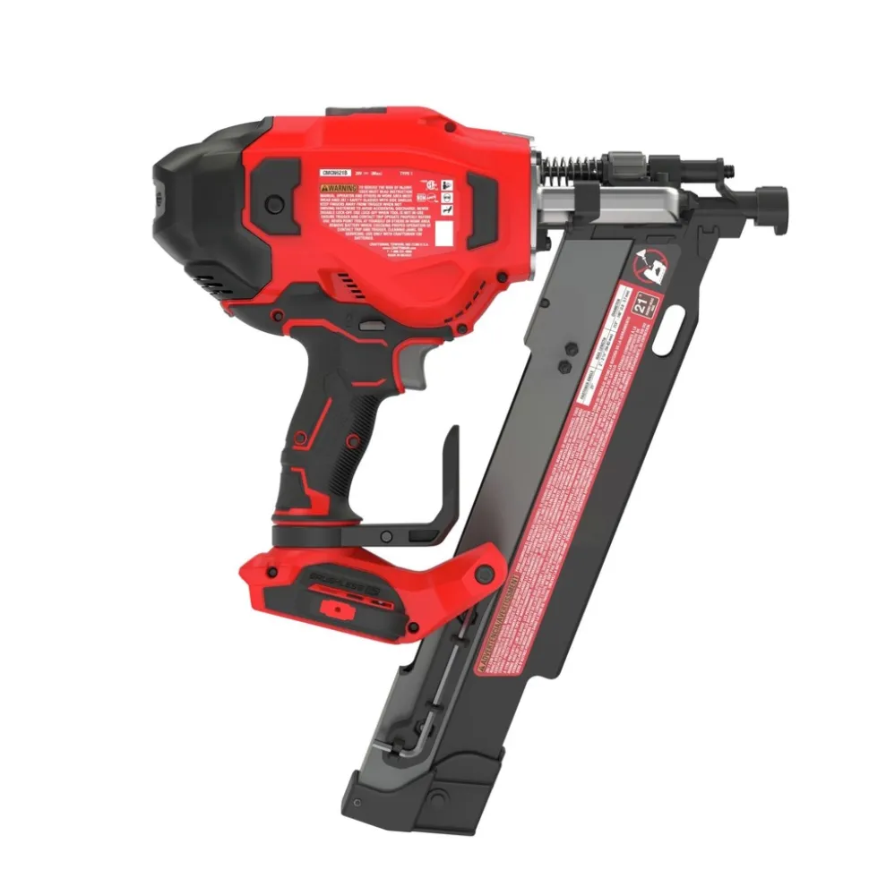 Factory Reconditioned Craftsman V20 Brushless RP Lithium-Ion 21 Degrees Cordless Plastic Collated Framing Nailer (Tool Only)