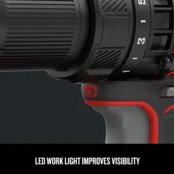 Factory Reconditioned Craftsman 20V Variable Speed Lithium-Ion 1/2 in. Cordless Drill Driver Kit (1.3 Ah)