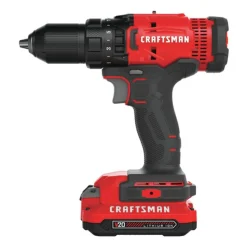 Factory Reconditioned Craftsman 20V Variable Speed Lithium-Ion 1/2 in. Cordless Drill Driver Kit (1.3 Ah)