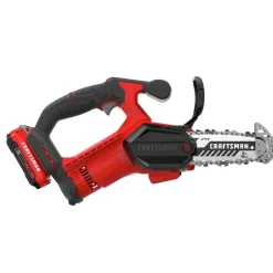 Factory Reconditioned Craftsman V20 Brushed Lithium-Ion Cordless Pruning Chainsaw Kit (2 Ah)