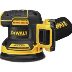 Factory Reconditioned Dewalt 20V MAX XR Brushless Variable Speed Lithium-Ion 5 in. Cordless Random Orbital Sander Kit (2 Ah)