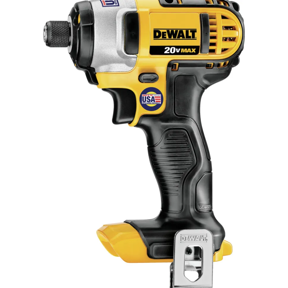 Factory Reconditioned Dewalt 20V MAX Compact Lithium-Ion 1/2 in. Cordless Drill Driver and 1/4 in. Impact Driver Combo Kit (1.3 Ah)