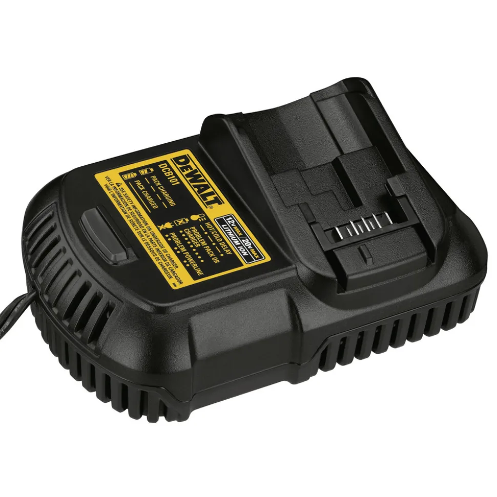 Factory Reconditioned Dewalt 20V MAX Compact Lithium-Ion 1/2 in. Cordless Drill Driver and 1/4 in. Impact Driver Combo Kit (1.3 Ah)